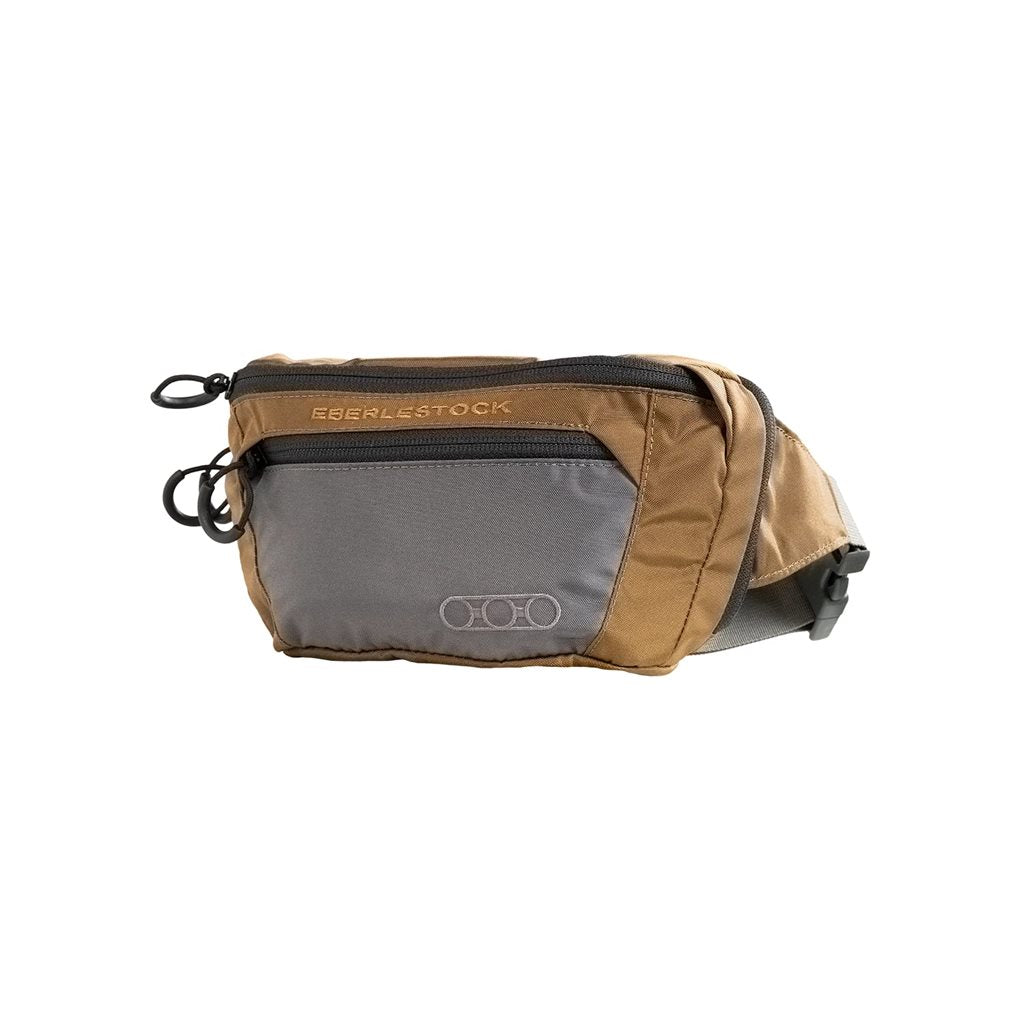 Riñonera BANDO azul cobalto para transporte EDC con compartimento trasero para pistola compacta