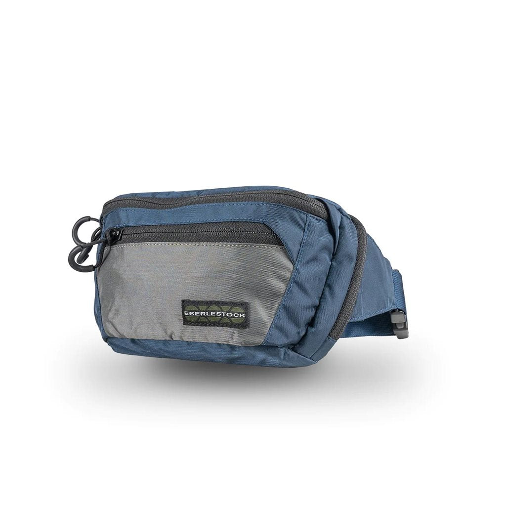 Riñonera BANDO XL azul cobalto con bolsillo trasero para pistolas y bolsillo frontal para llaves