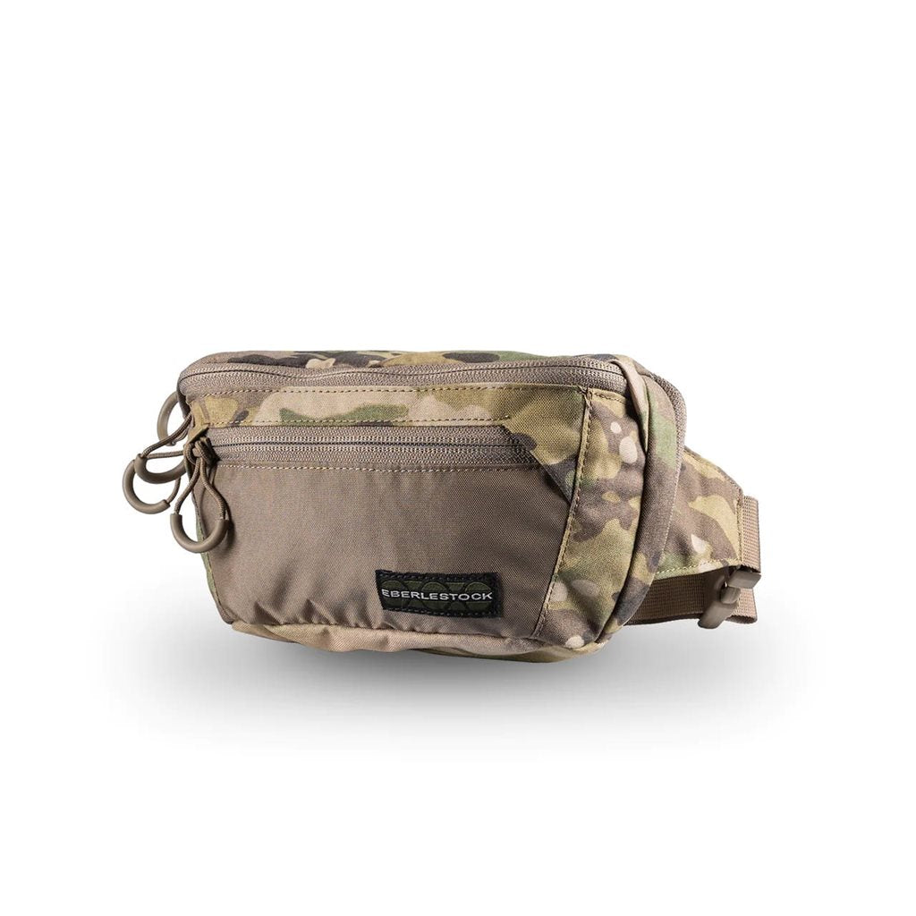 Riñonera BANDO XL azul cobalto con bolsillo trasero para pistolas y bolsillo frontal para llaves