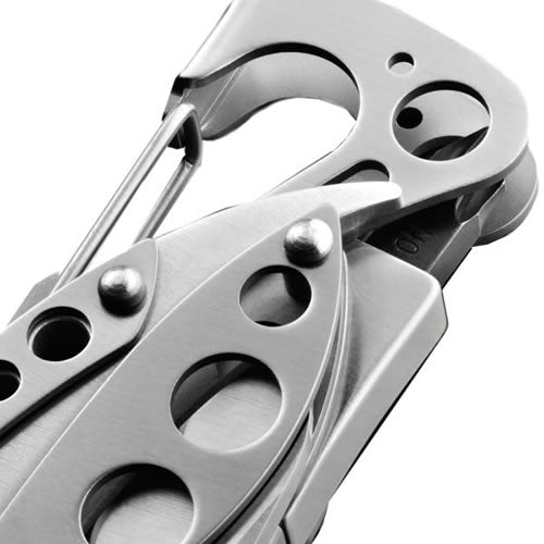 Multiherramienta plegable SKELETOOL con funda de nylon y puntas Phillips
