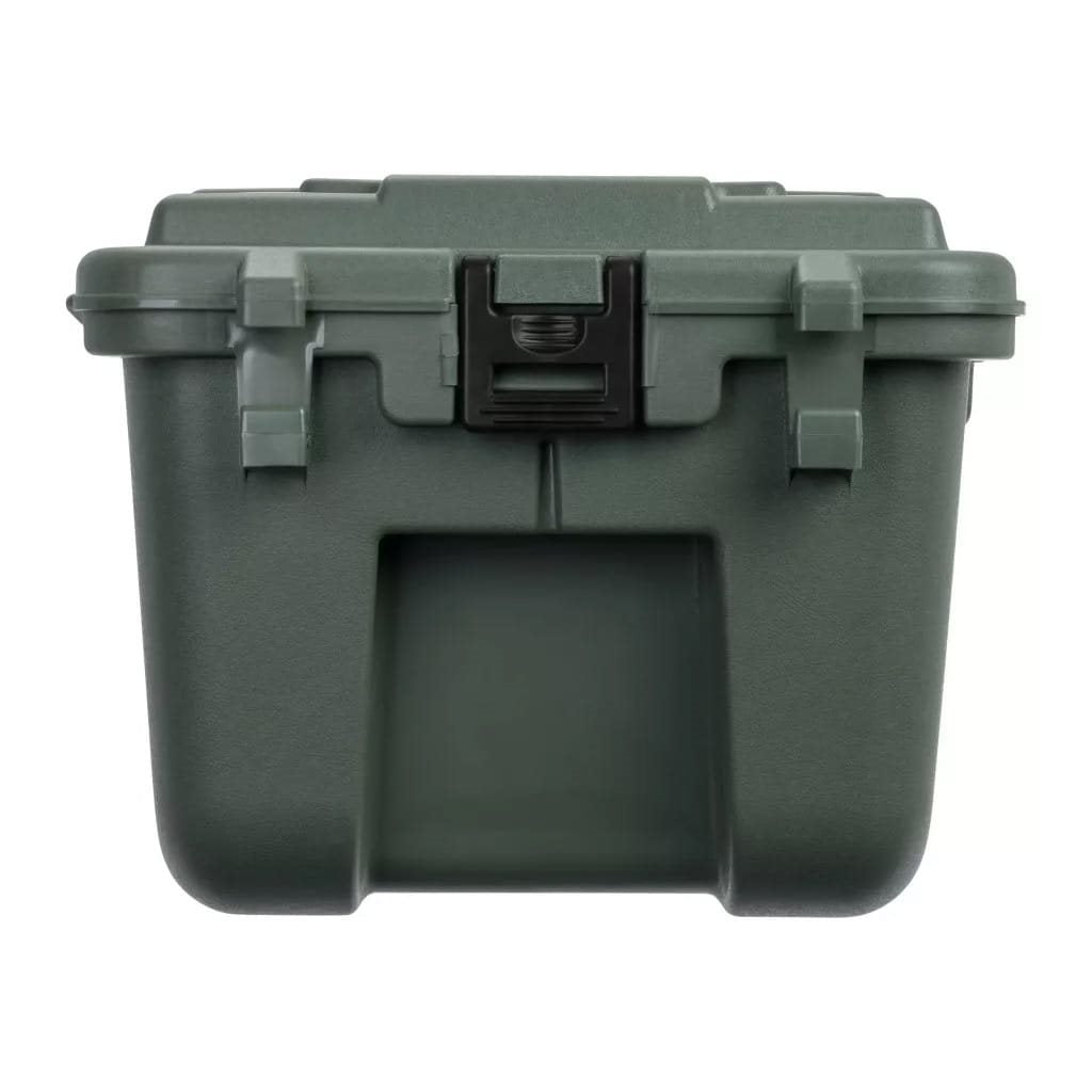 Caja de transporte SPORT LOCKER 120 L de plástico verde con tapa