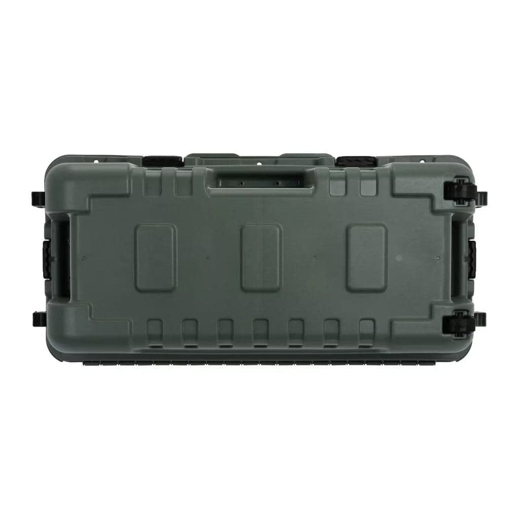 Caja de transporte SPORT LOCKER 120 L de plástico verde con tapa
