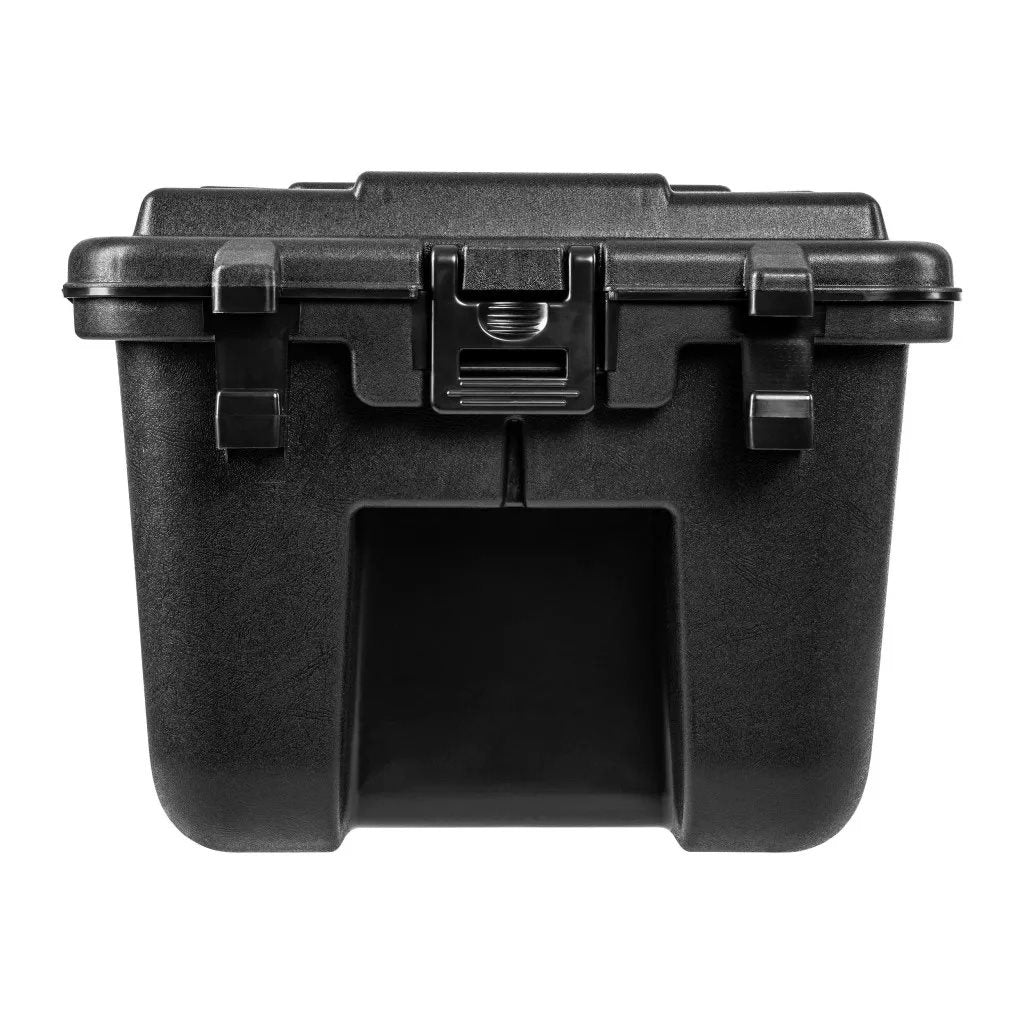 Caja de transporte SPORT LOCKER 120 L de plástico verde con tapa