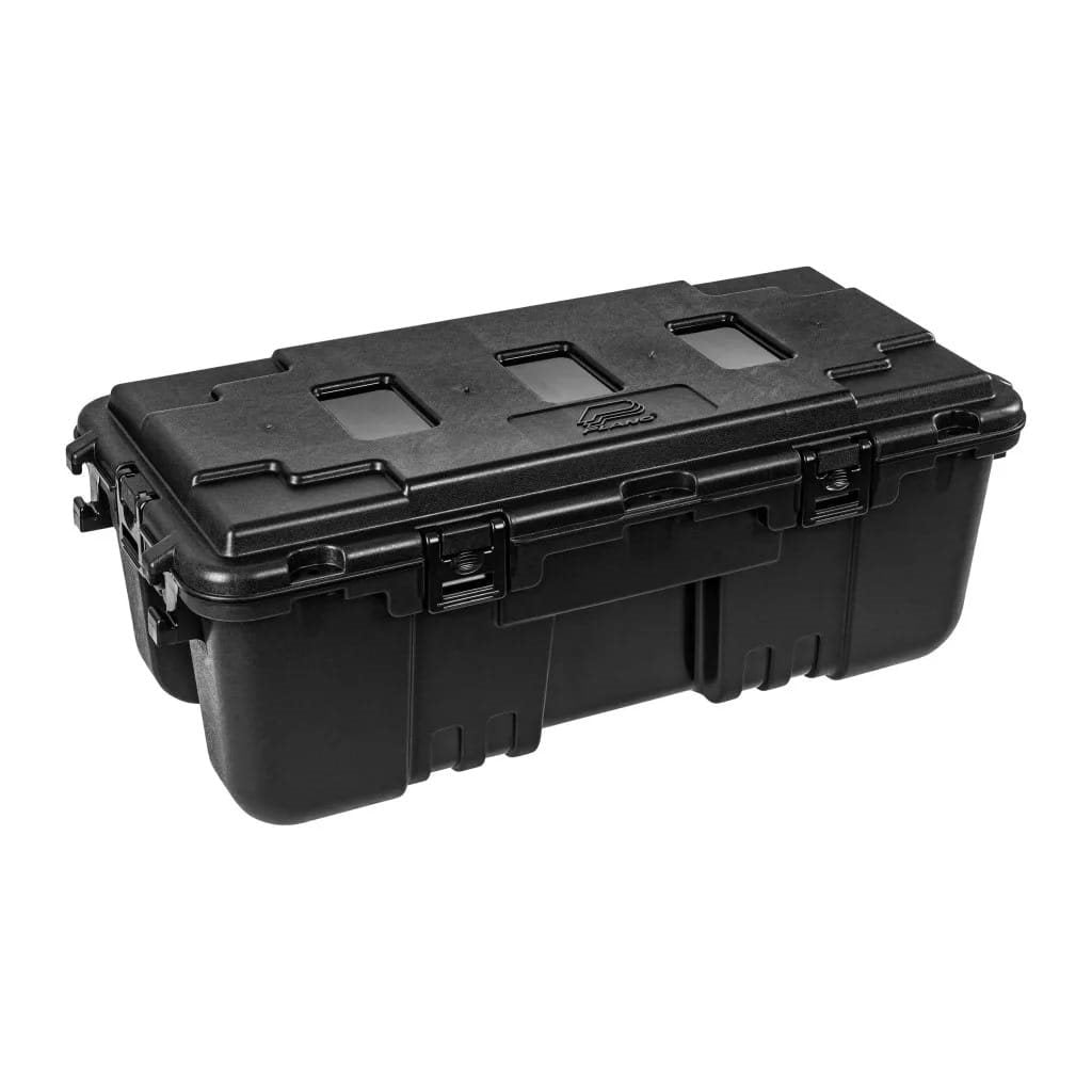 Caja de transporte SPORT LOCKER 120 L de plástico verde con tapa