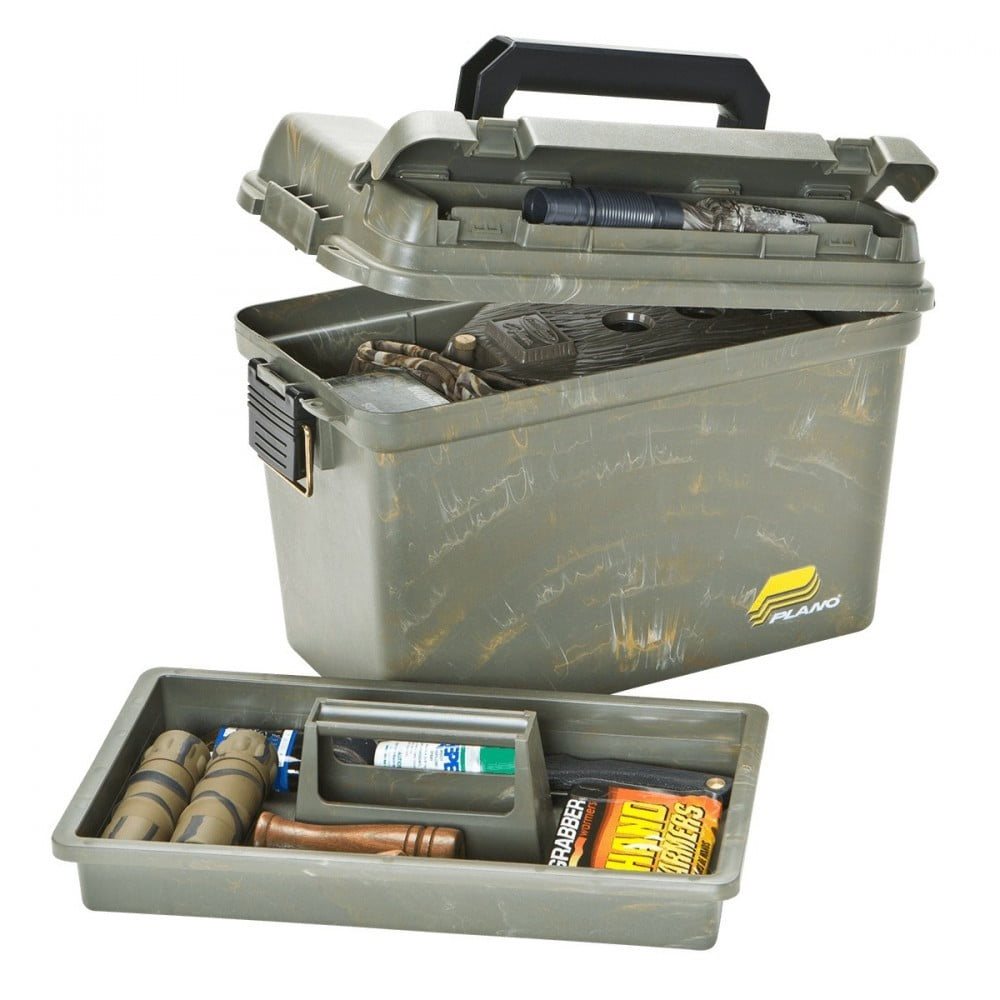 Caja de munición .50 cal PLANO L plástico verde