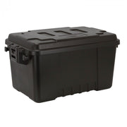 Caja de transporte SPORTMAN'S TRUNK SMALL 53 l en plástico negro con tapa abatible