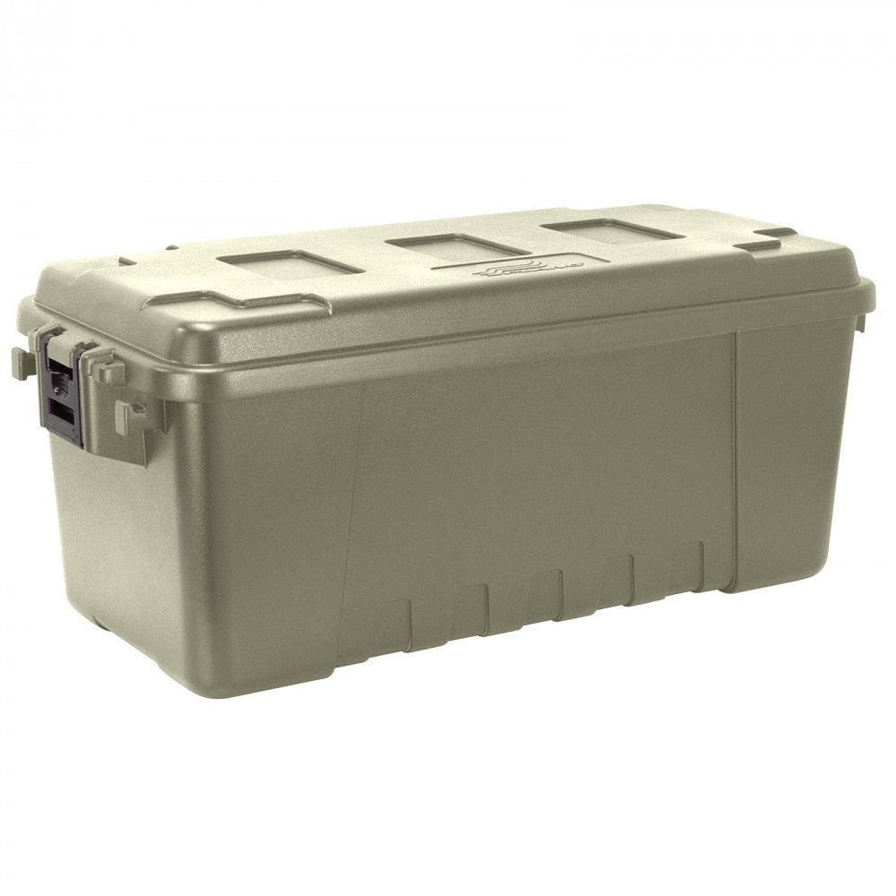 Caja de transporte verde 64 L SPORTMAN'S TRUNK, plástico, 76x36x32 cm