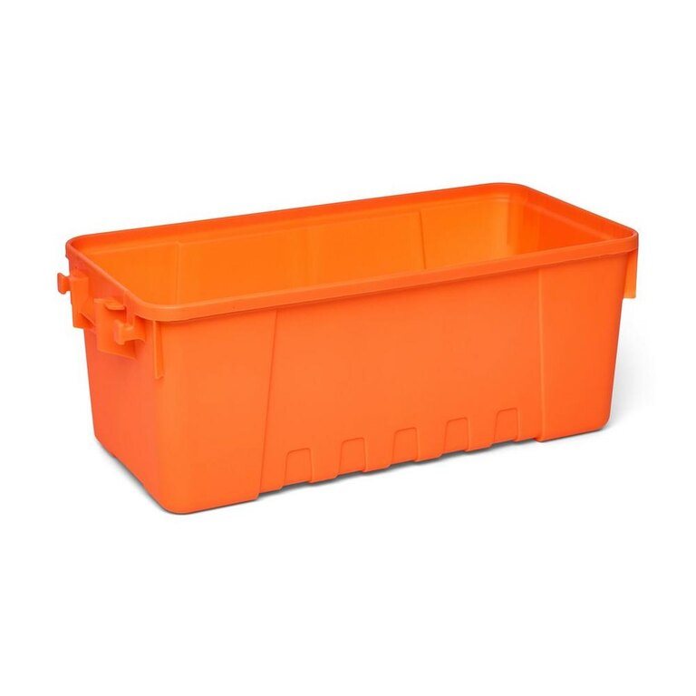 Caja de transporte plastico negra SPORTMAN'S TRUNK MEDIUM 64 l, 76x36x32 cm, tapa abatible asegurada