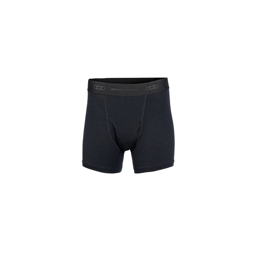 Boxers térmicos LOCHSA EBERLESTOCK en merino negro — mezcla con elastano