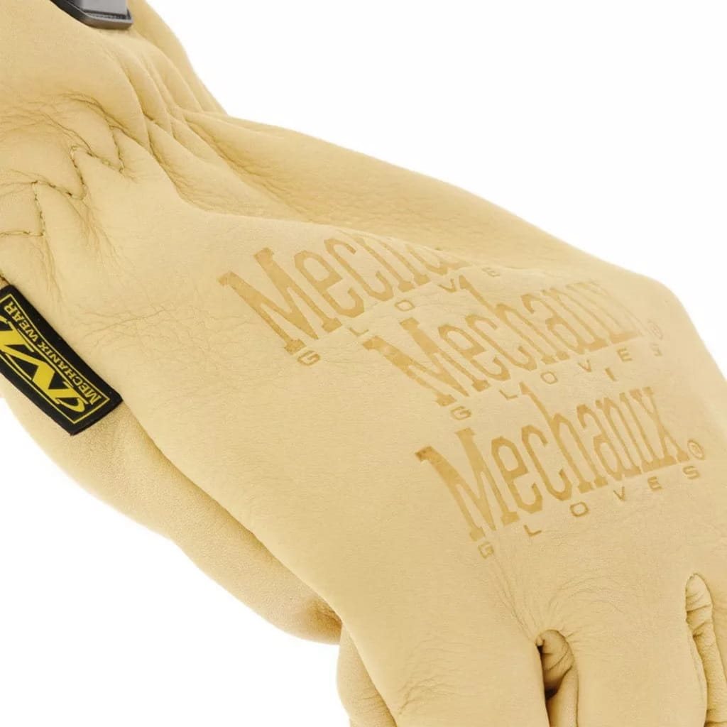 Guantes DURAHIDE Cow Driver marrón, cuero DuraHide con forro de fibra de vidrio
