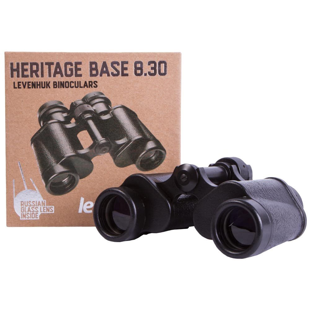 Prismáticos Heritage BASE 8x30 RETRO con cuerpo metálico