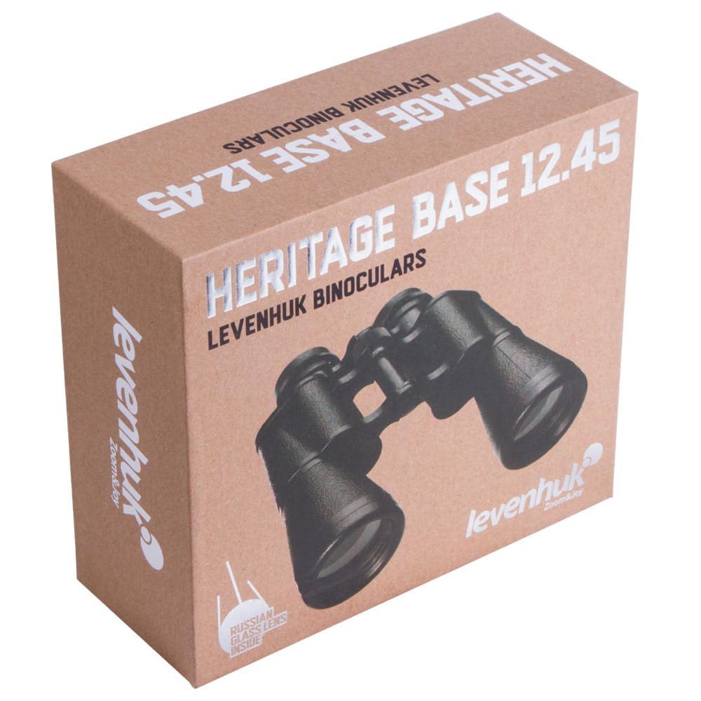 Binoculares Heritage BASE 12x45 retro, construcción metálica