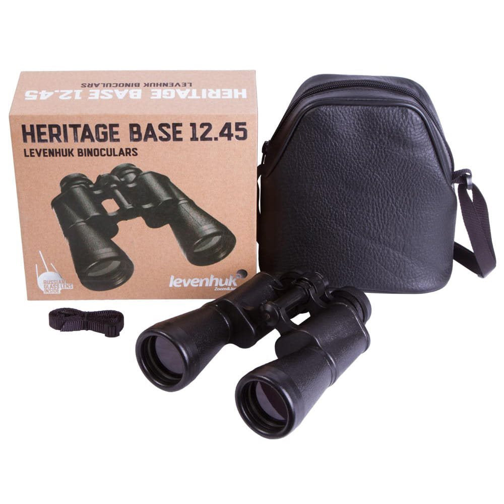 Binoculares Heritage BASE 12x45 retro, construcción metálica