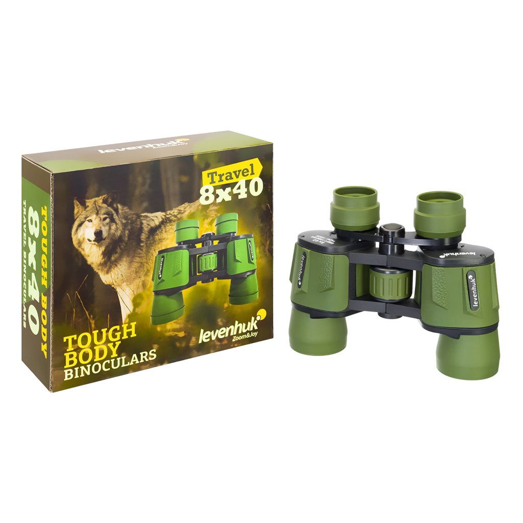 Prismáticos binoculares Travel 8x40 con prismas Porro