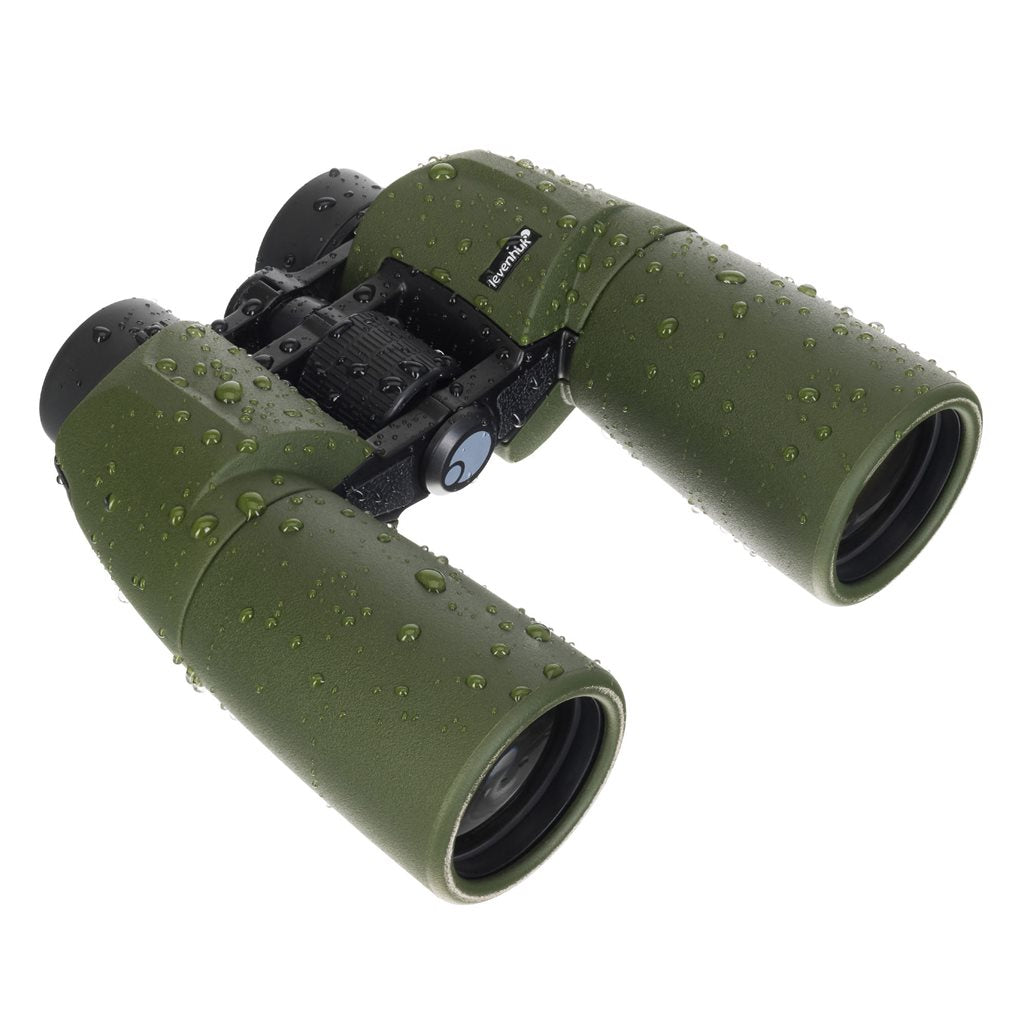 Prismático binocular ARMY verde 7x50 con retículo y escala para medir distancias