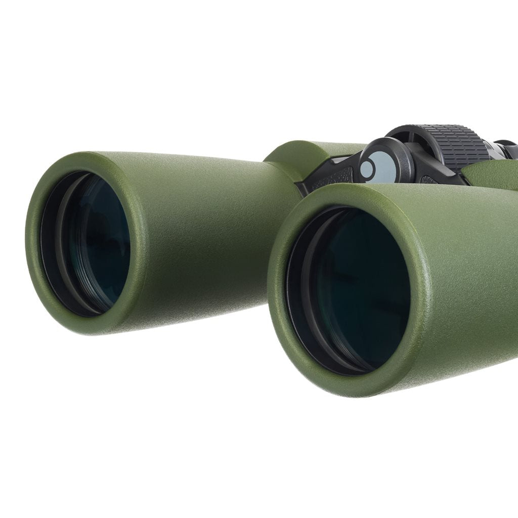 Prismáticos binoculares 10x50 verde militar LE-81934