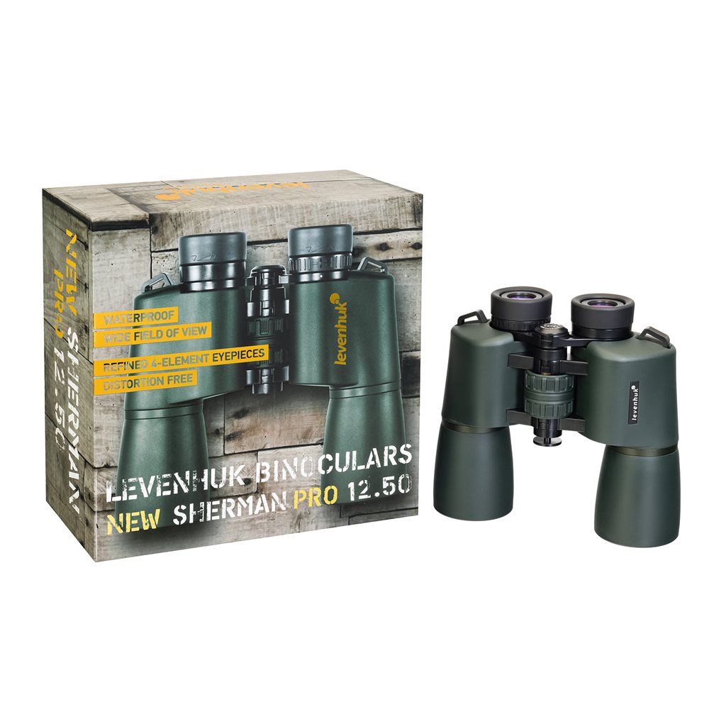Prismáticos New Sherman PRO 12x50 impermeables