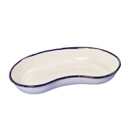 Bacinilla hospitalaria tipo riñón esmaltada, aprox. 25 x 3 cm