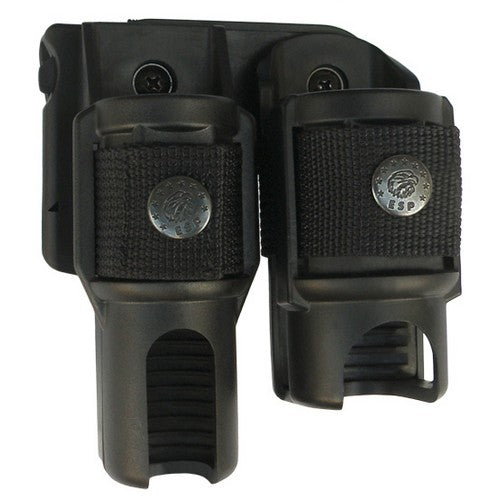 Funda giratoria doble de plástico para linterna y spray LH-04/SH-04