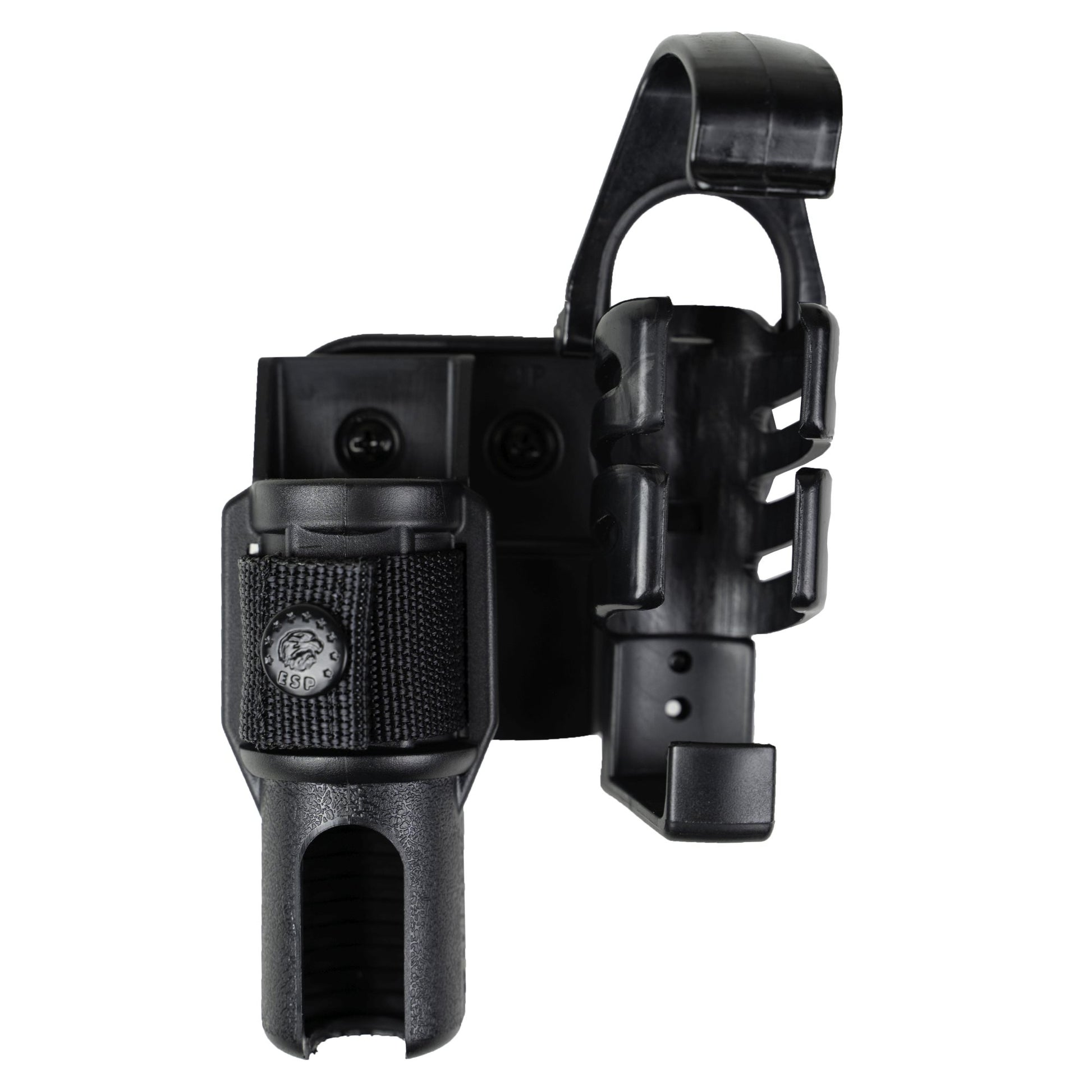 Funda giratoria de plástico para linterna LH-04 y spray SHT-04 con clip y adaptador