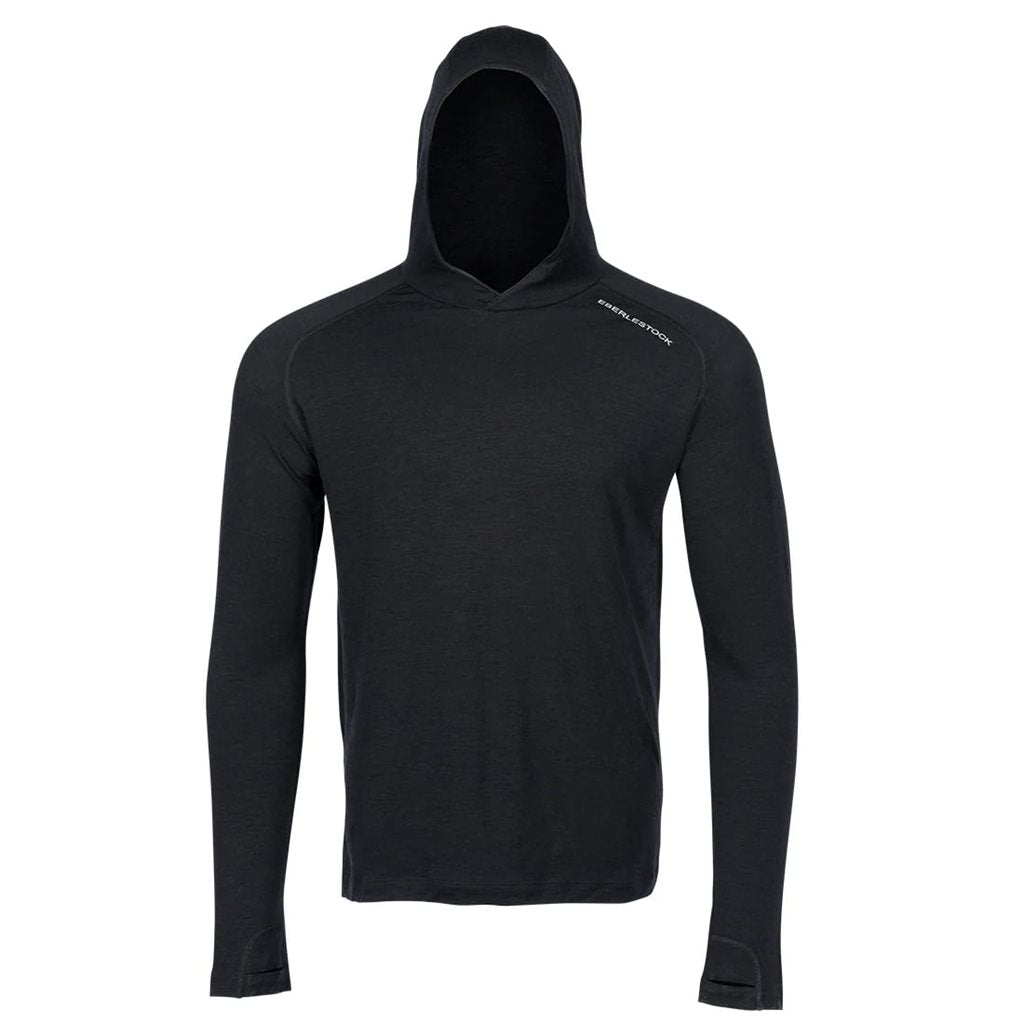 Sudadera funcional OCHSA Merino negra 95% merino 5% spandex 180 g/m2