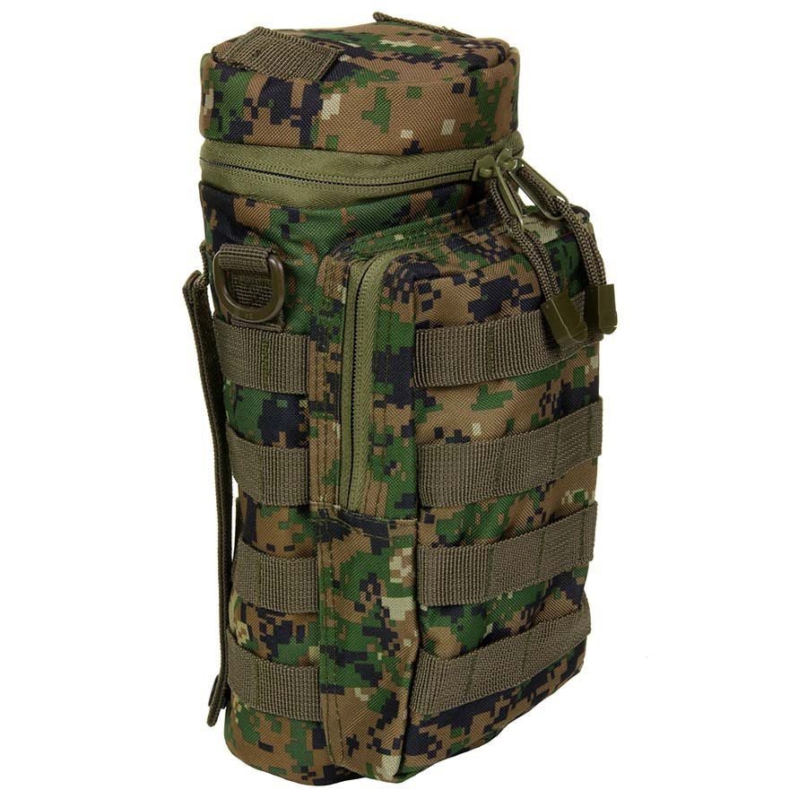 Funda AIRSOFT para botella de gas ACU Digital en nylon 100% con sistema MOLLE, dimensiones 31 x 15 x 12,5 cm