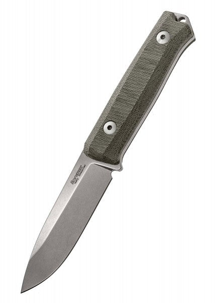 Cuchillo fijo B40 madera de olivo, naranja o Verde, Lionsteel LS-B40 - Espadas y Más
