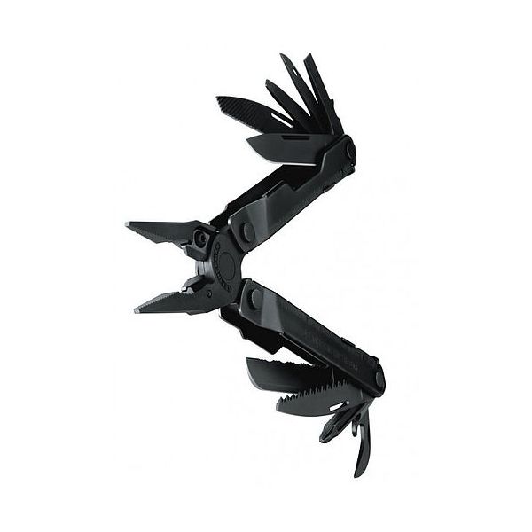 Multitool Leatherman Rebar plegable color negro