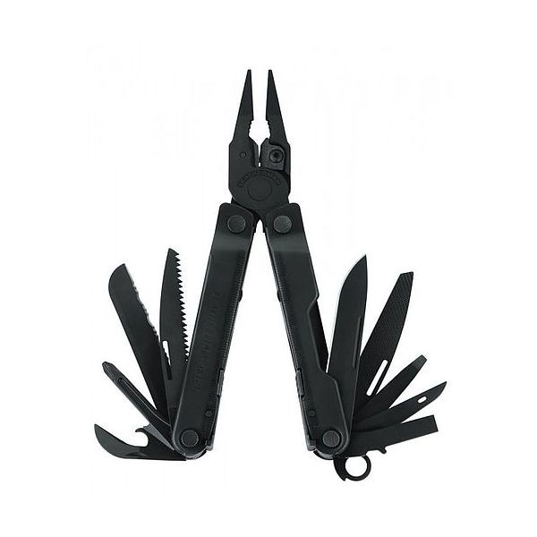 Multitool Leatherman Rebar plegable color negro