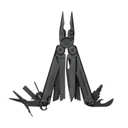 Multitool plegable WAVE PLUS negro con 18 herramientas y puntas de alicates intercambiables