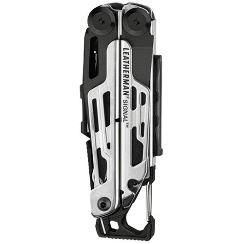 Leatherman SIGNAL alicates multifunción plegables negro y plata