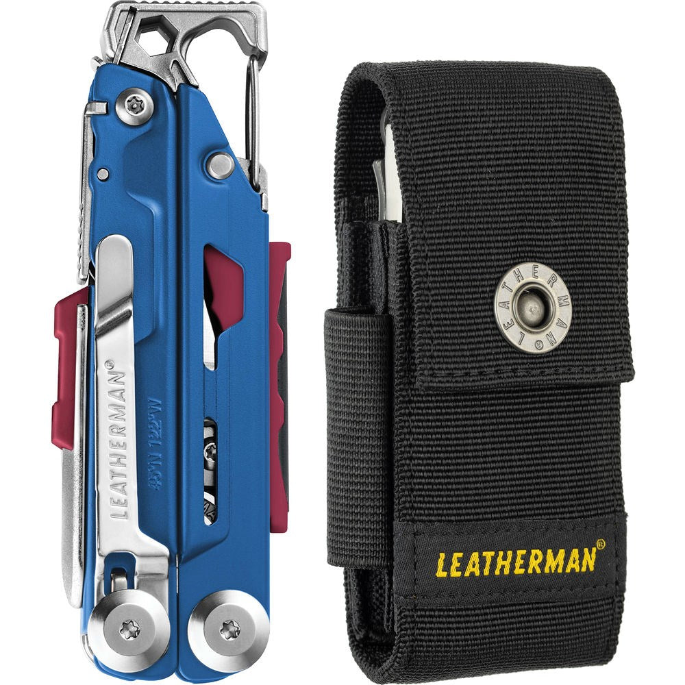 Leatherman SIGNAL alicates multifunción plegables negro y plata