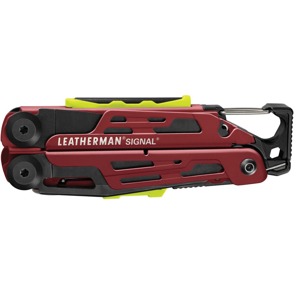 Leatherman SIGNAL alicates multifunción plegables negro y plata