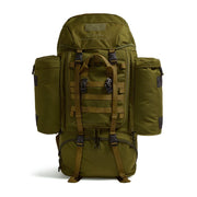 Mochila militar BERGHAUS Crusader III MMPS 90+0 L verde, apertura frontal, extremadamente resistente