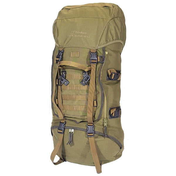 Mochila Berghaus Spartan 60L verde, Armadura 1000D