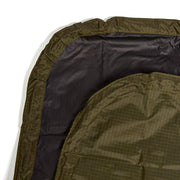 Funda impermeable para mochila RAIN COVER 60-120 L verde, material nylon con protección IR
