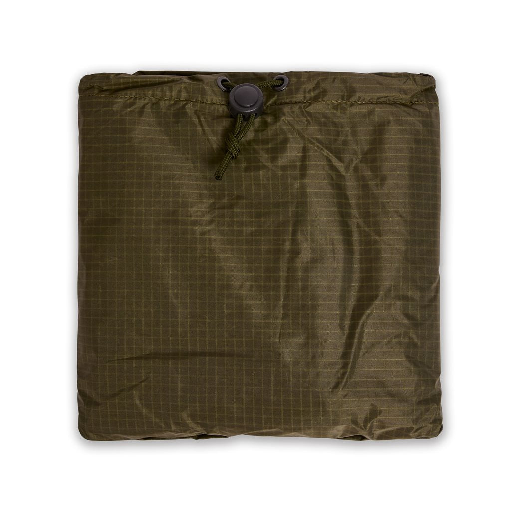 Funda impermeable verde RAIN COVER para mochila 60-120 L de nylon resistente con protección IR