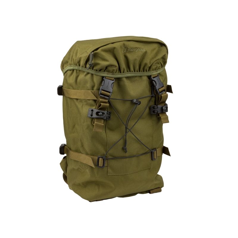 Mochila Berghaus Munro II 35L verde con tejido Armadura 1000D y tratamiento IR