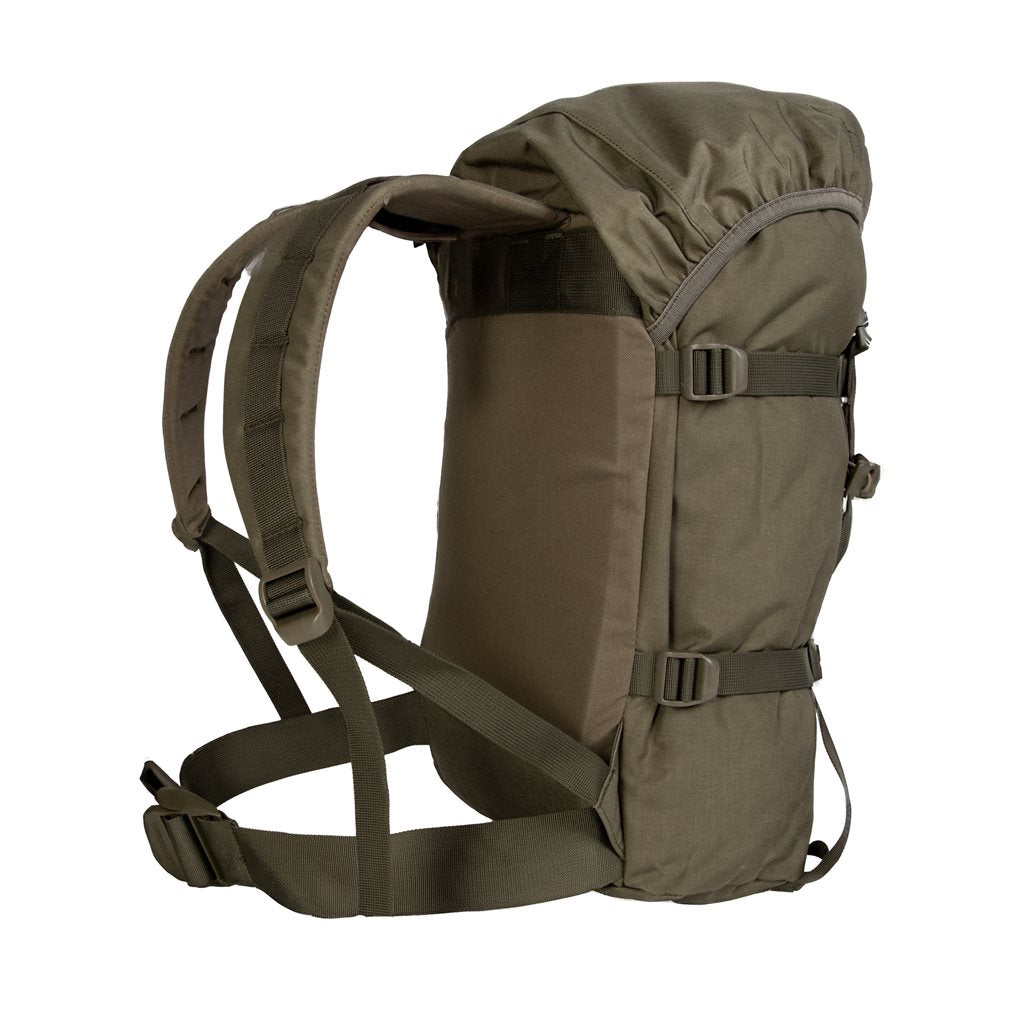 Mochila Berghaus Munro II 35L verde con tejido Armadura 1000D y tratamiento IR