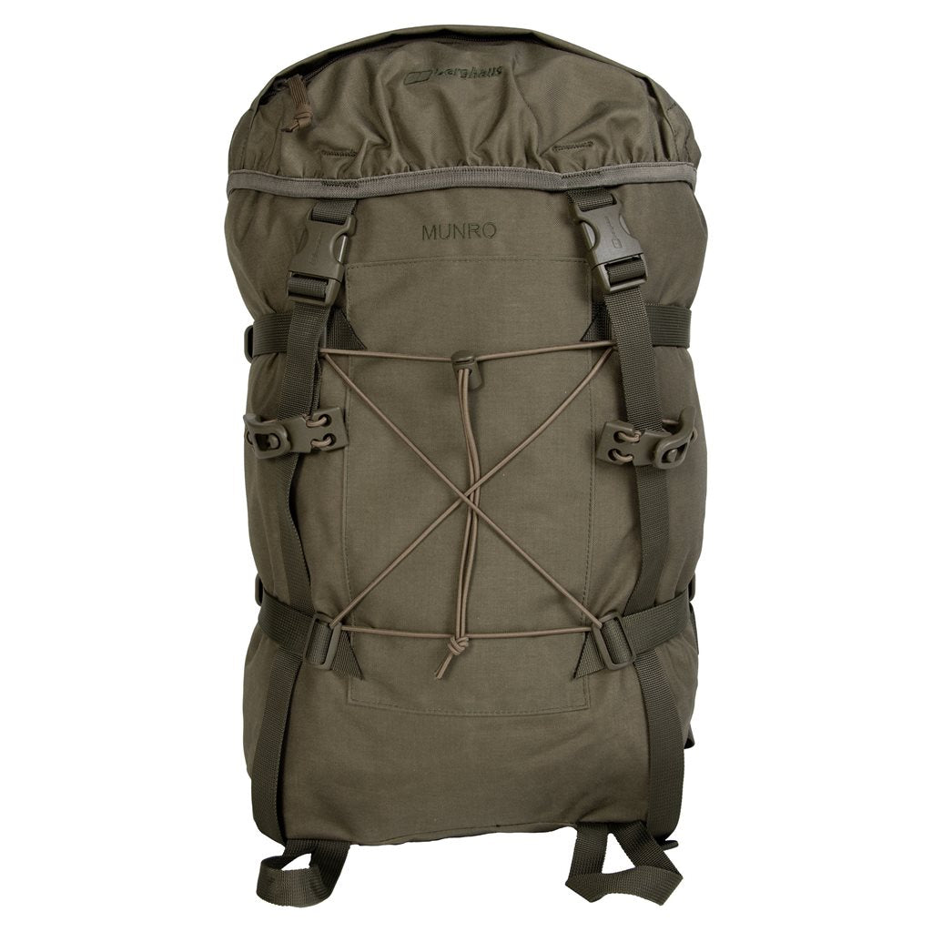 Mochila Berghaus Munro II 35L verde con tejido Armadura 1000D y tratamiento IR