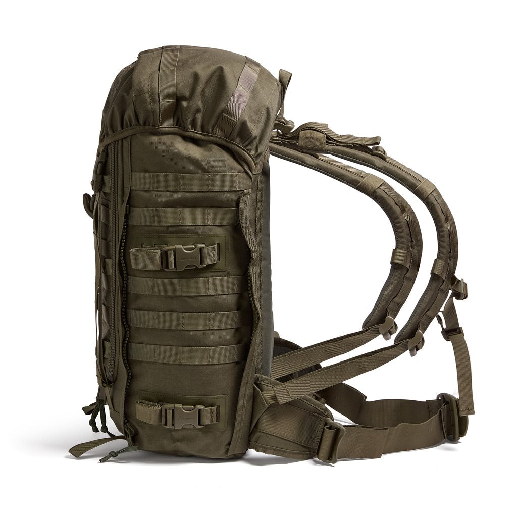 Mochila MMPS Centurio IV 30L Stone Grey Olive vista frontal