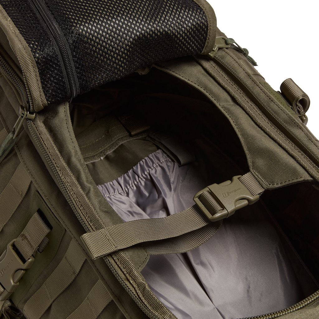 Mochila MMPS Centurio IV 30L Stone Grey Olive vista frontal