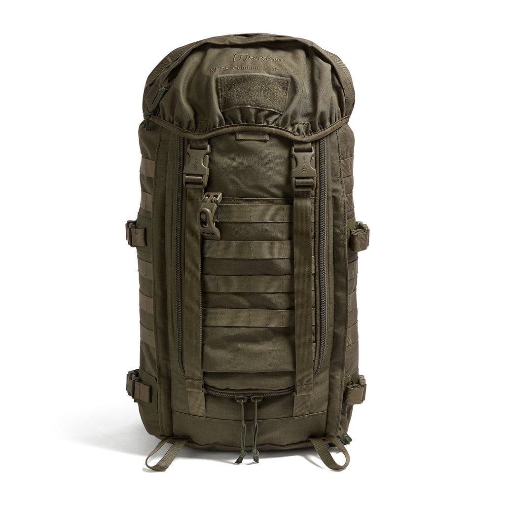Mochila MMPS Centurio IV 30L Stone Grey Olive vista frontal