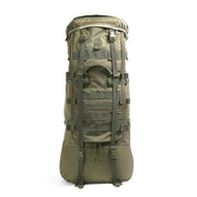 Mochila táctica FLT TITAN 60 Stone Grey Olive, vista frontal