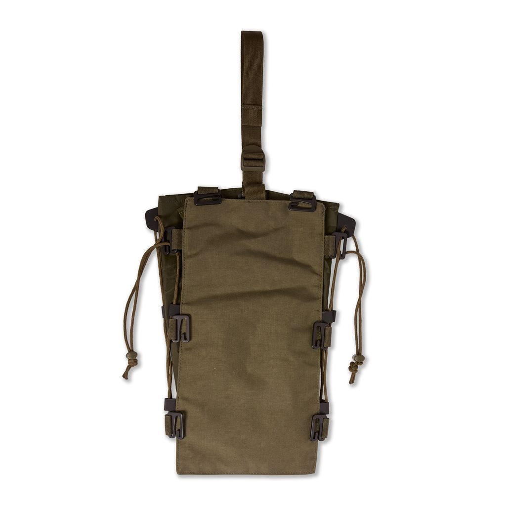 Bolsa adicional Kapsa FLT para casco balístico IR Stone Grey Olive