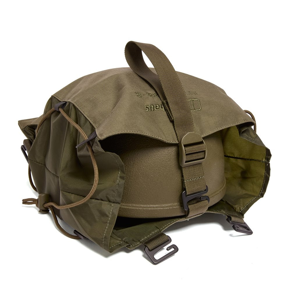 Bolsa adicional Kapsa FLT para casco balístico IR Stone Grey Olive