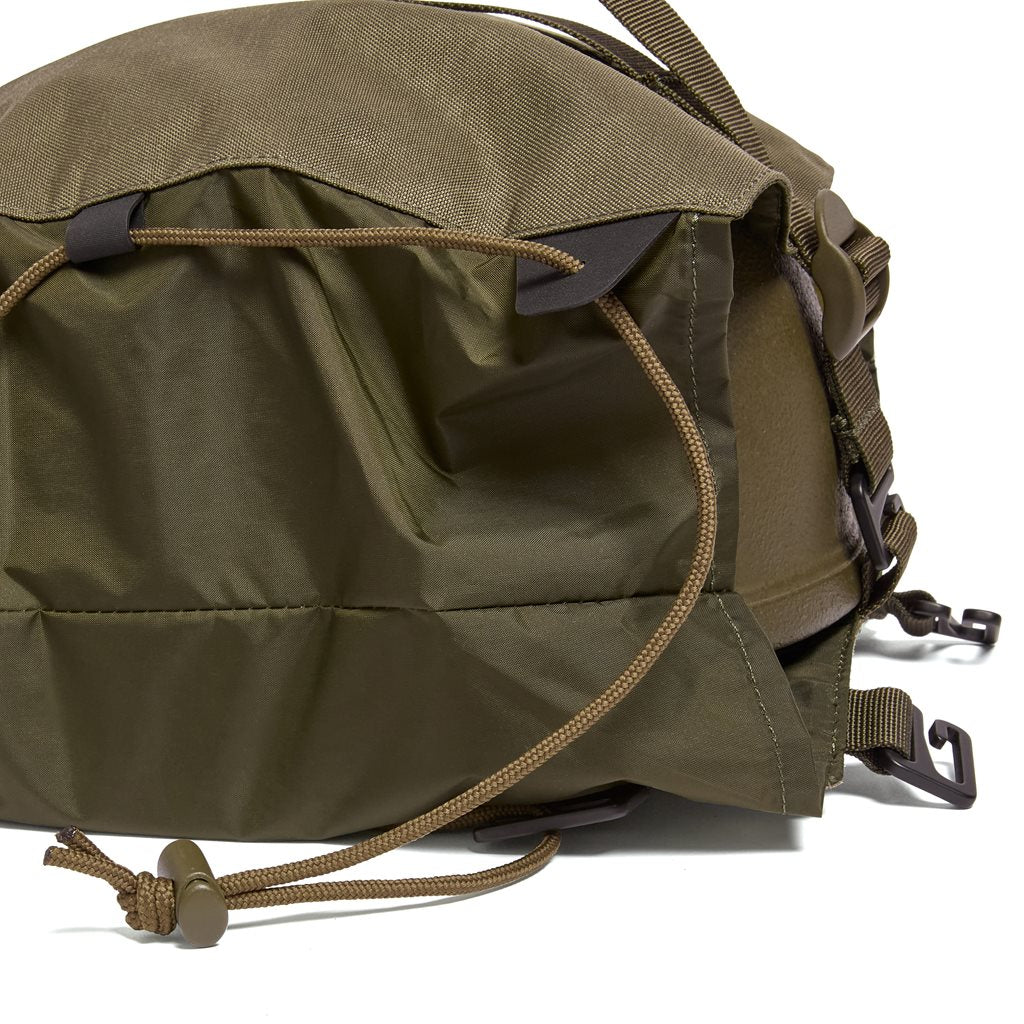Bolsa adicional Kapsa FLT para casco balístico IR Stone Grey Olive