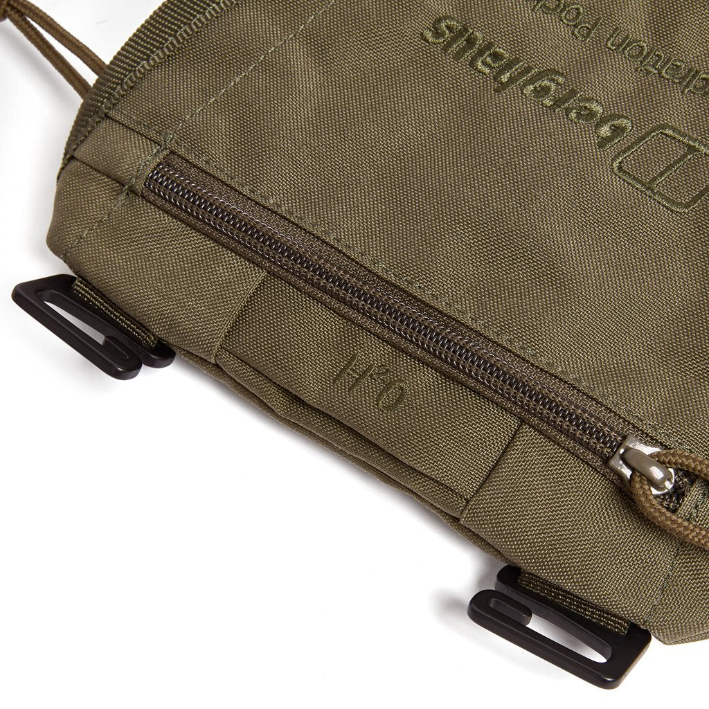 Funda FLT Hydration para bolsa de hidratación 3 L, Stone Grey Olive, Cordura 560D