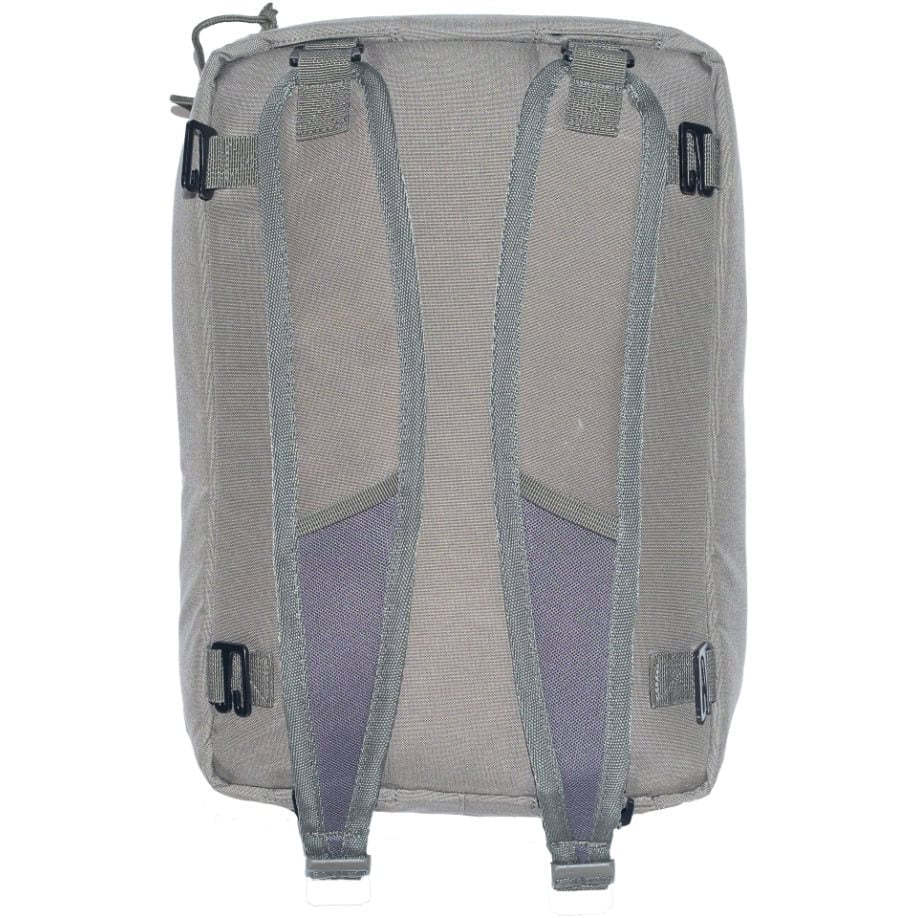 Bolsa adicional FLT CARGO IR 12 litros en Stone Grey Olive, vista frontal
