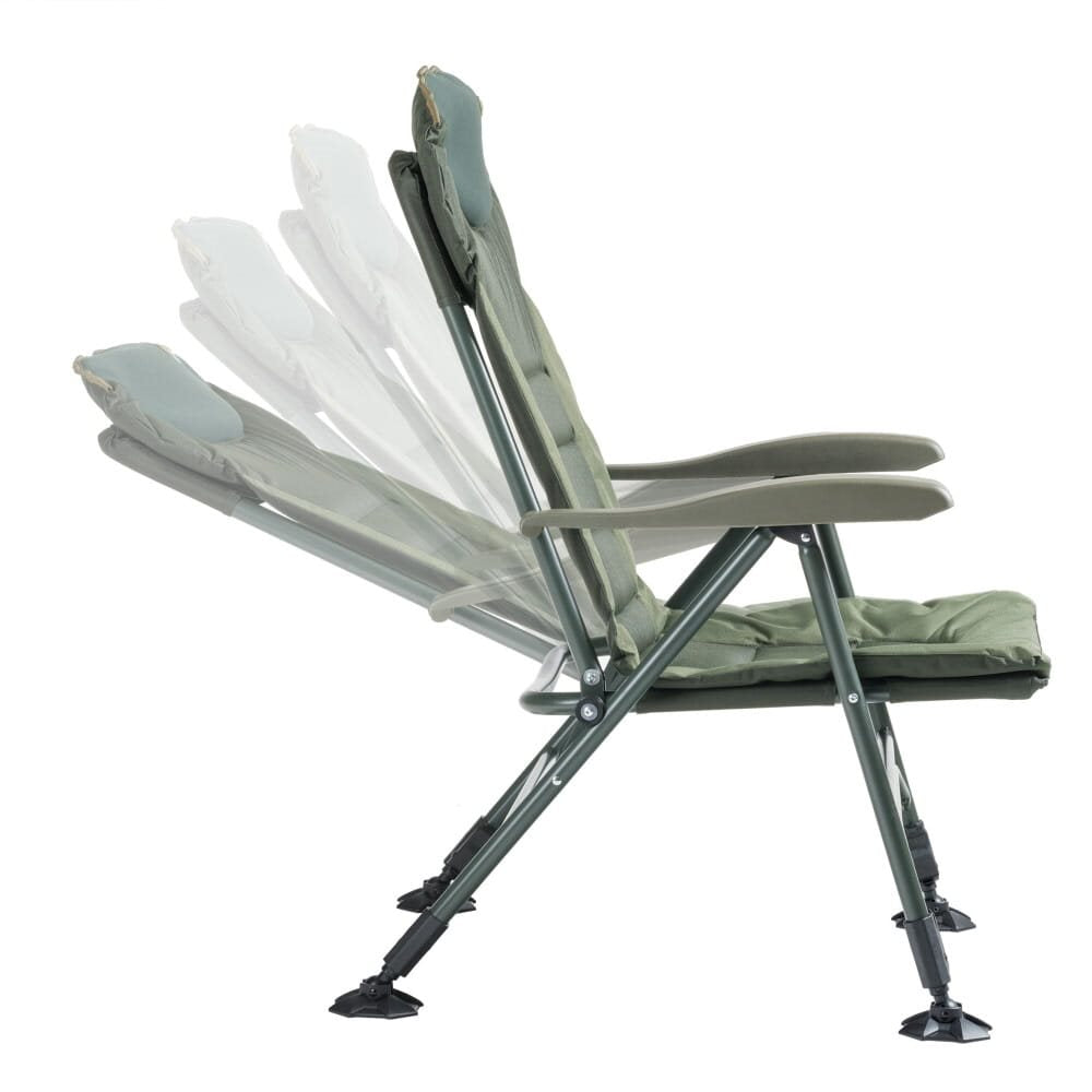 Silla reclinable Comfort con cojín de neopreno